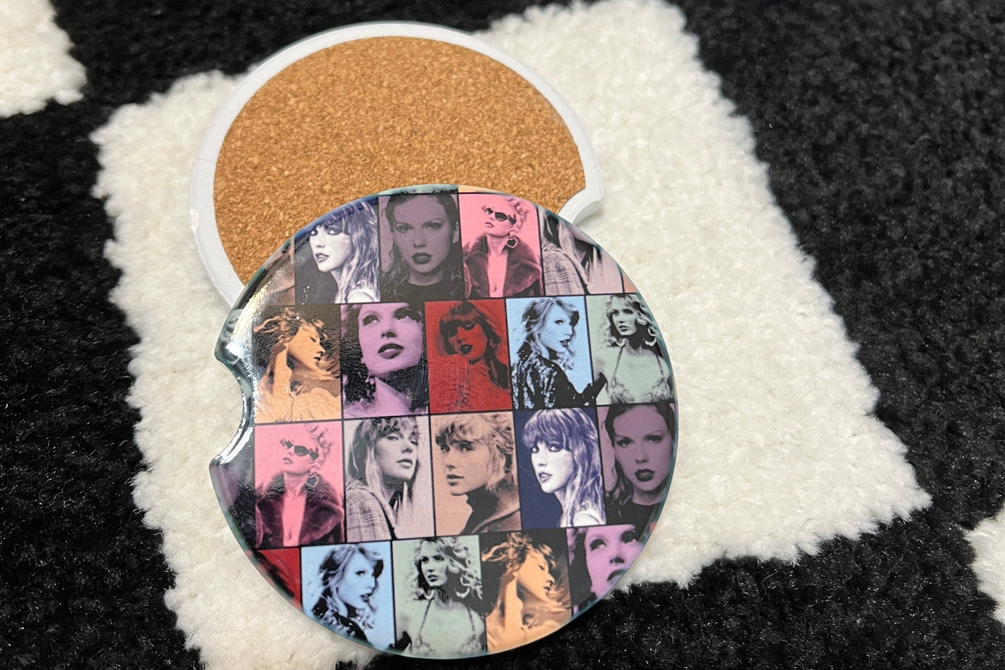 Taylor Swift Eras Car Coasters