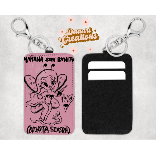 Bichota Season Card Holder Keychain