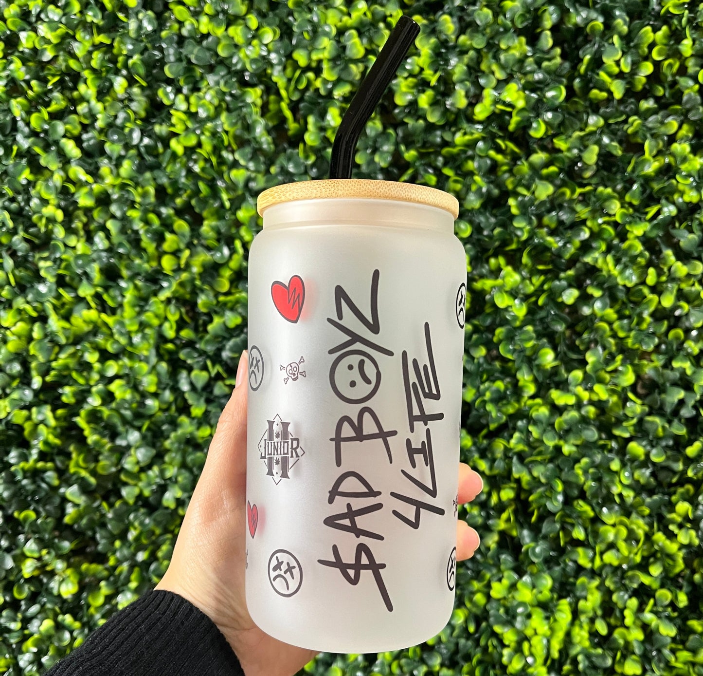 Sad Boyz 4 Life Glass Cup