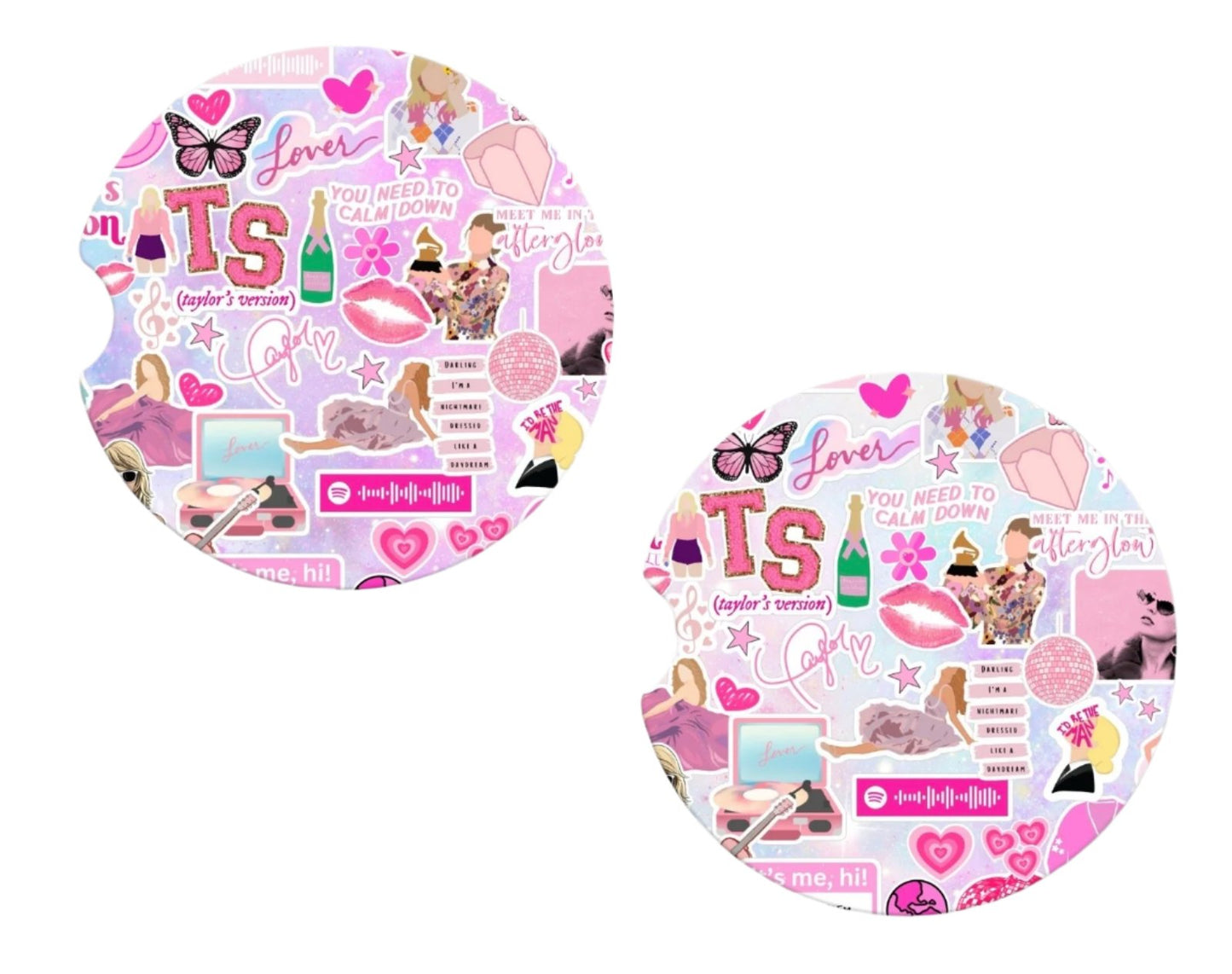 Taylor Swift Car Coasters