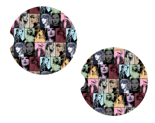 Taylor Swift Eras Car Coasters