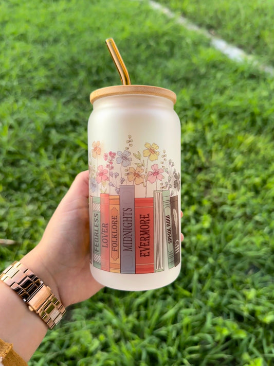 TS Book Albums Glass Cup