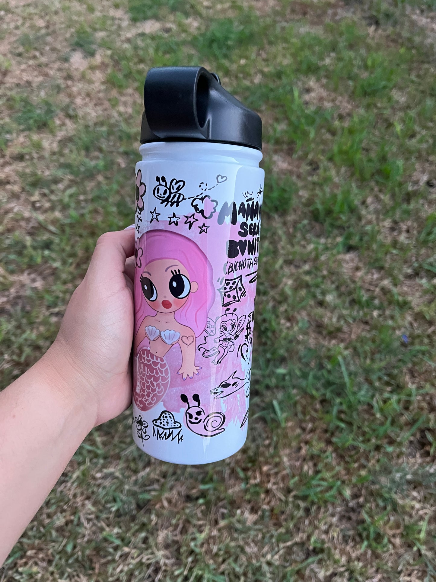 Mañana Será Bonito Water Bottle
