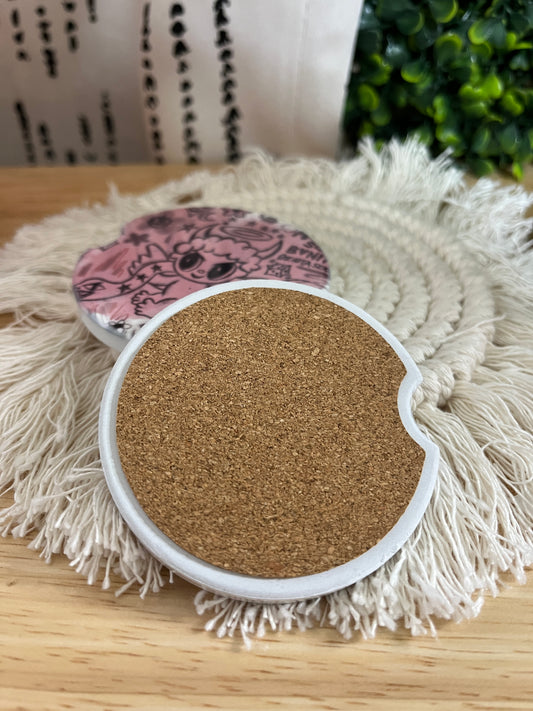 Mañana Sera Bonito Car Coasters | Bichota Season