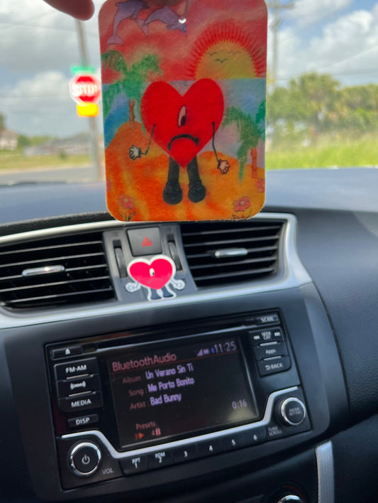 Bad Bunny Un Verano Sin Ti Car Air Freshener