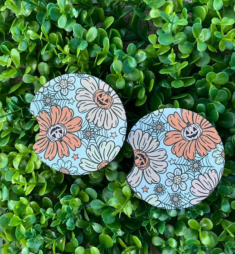 Jack O Lantern Coasters