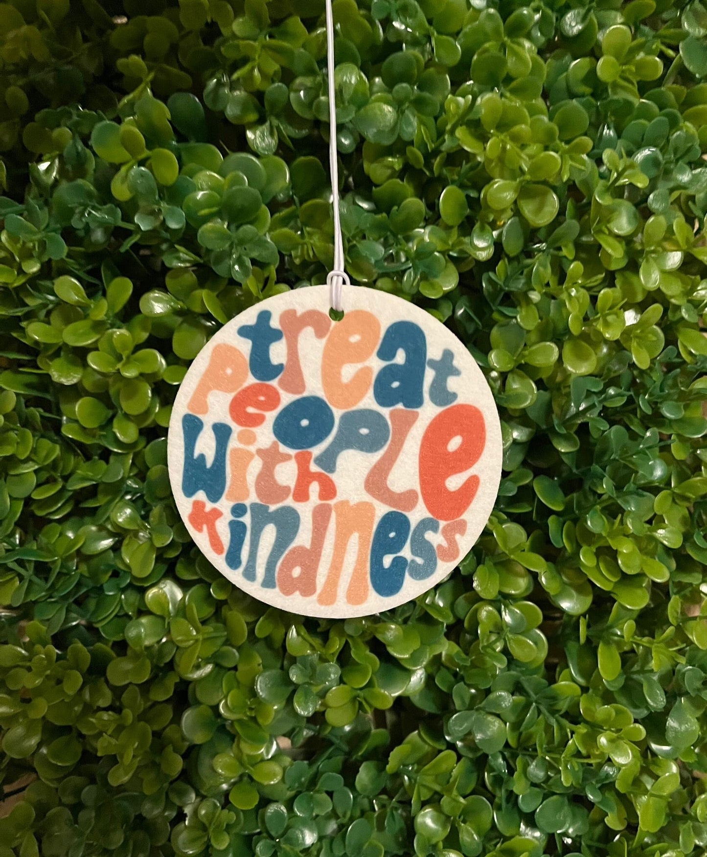 Treat People With Kindness Car Air Freshener