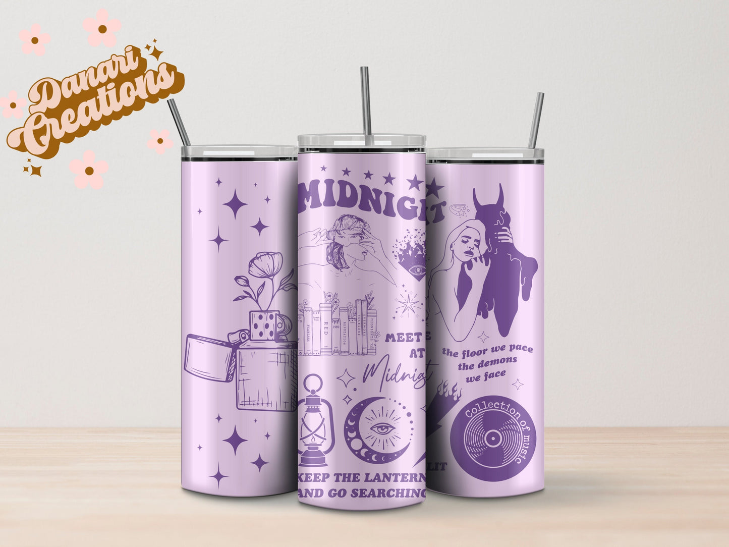 Taylor Swift Midnights Tumbler