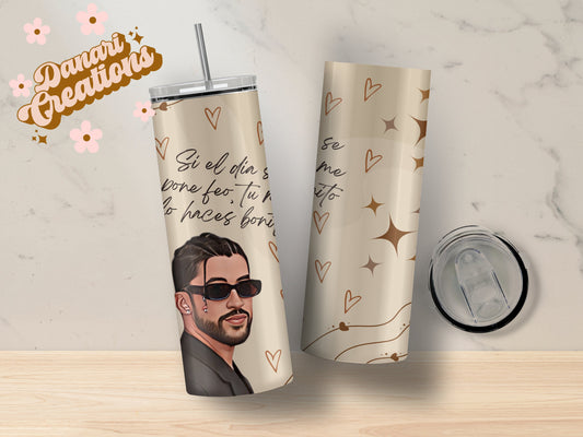 Bad Bunny Tumbler | Un Verano Sin Ti Cup | Bad Bunny Aesthetic Cup