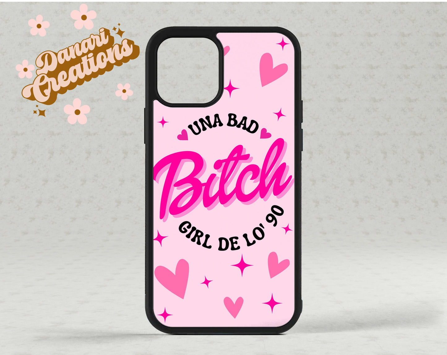 Bad Bunny Phone Case | Una Bad Bitch Girl de Lo' 90 Phone Case