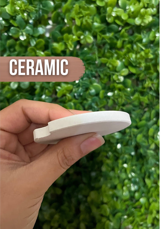 Berry Hearts Car Coasters Set of 2 | Strawberry Car Coasters