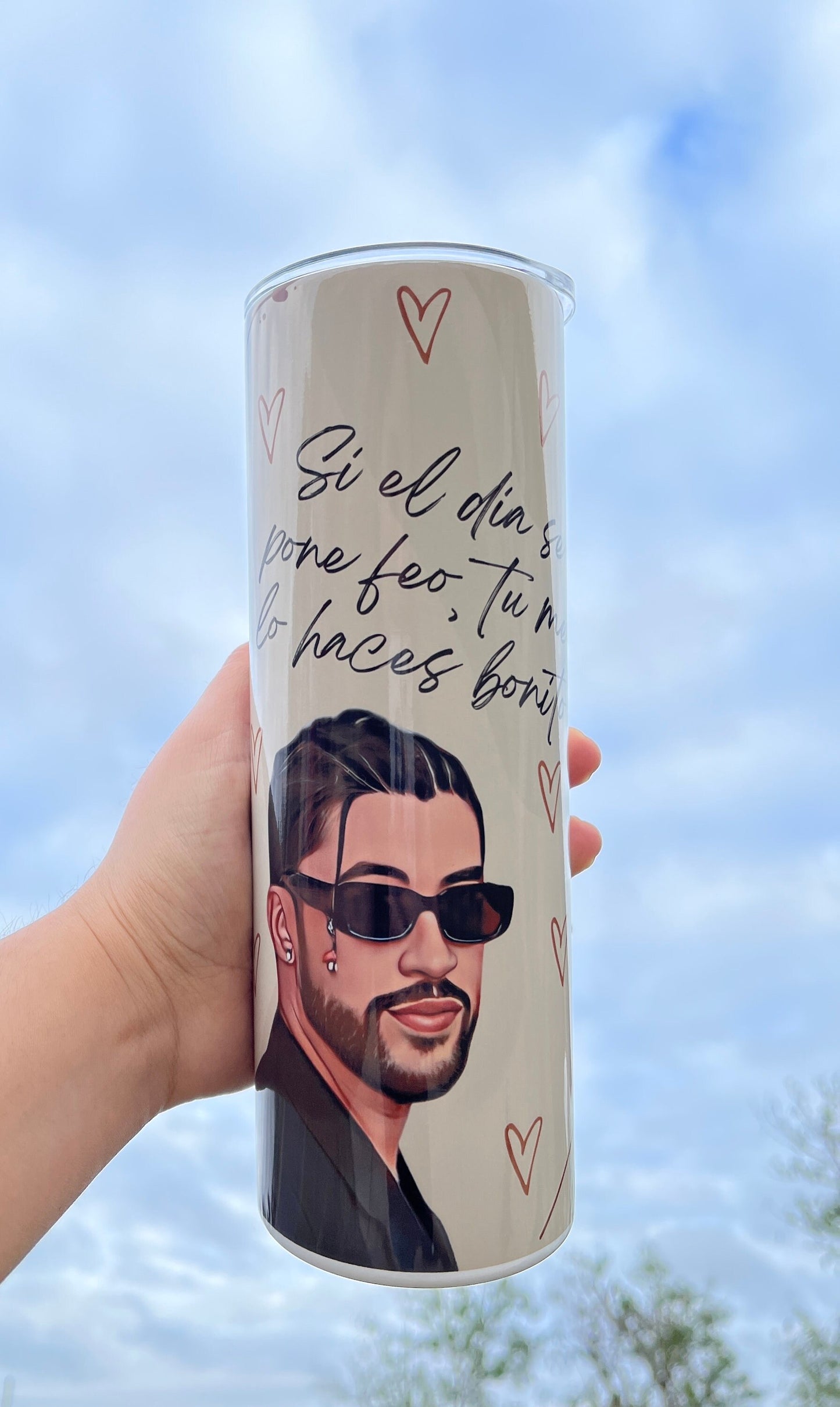 Bad Bunny Tumbler | Un Verano Sin Ti Cup | Bad Bunny Aesthetic Cup