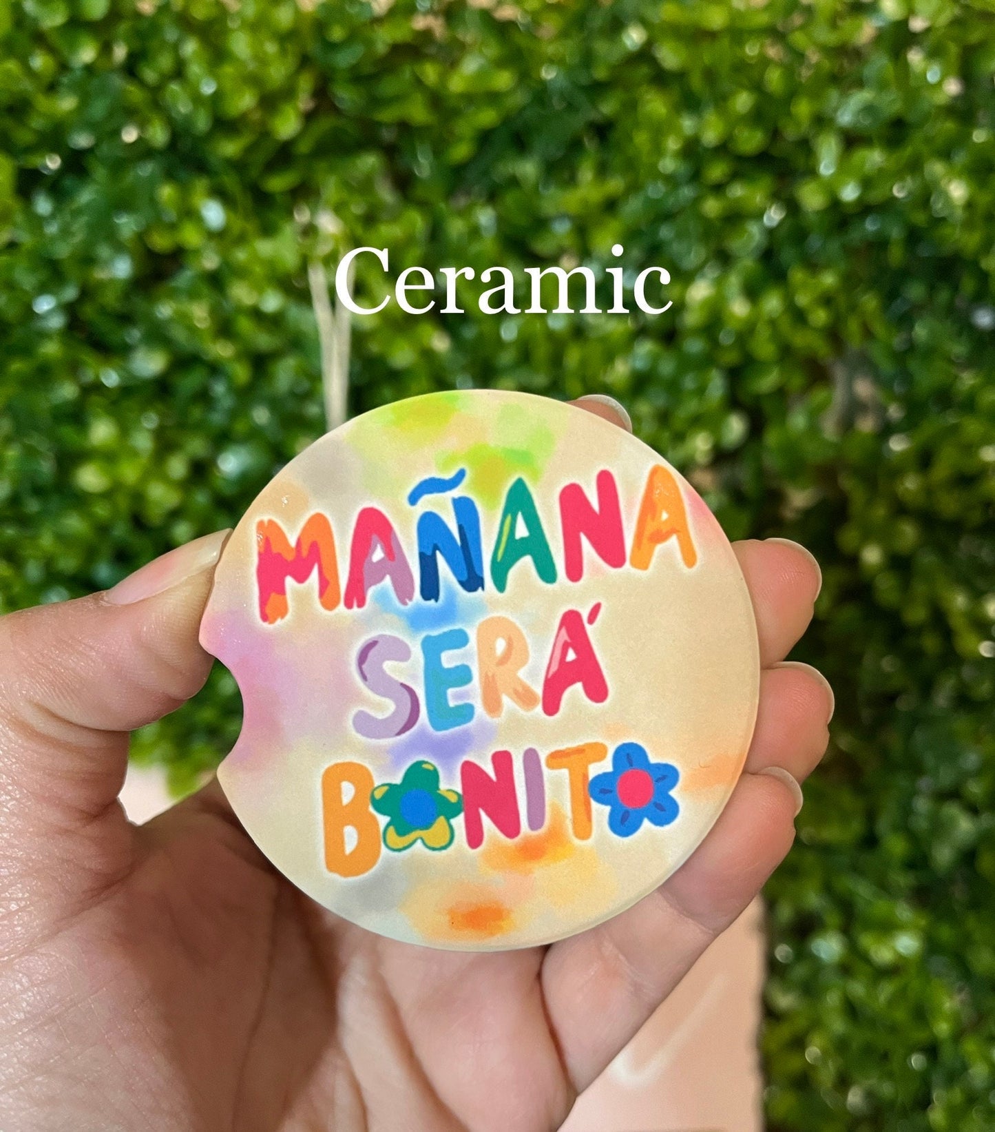 Mañana Sera Bonito Car Coasters | Karol G