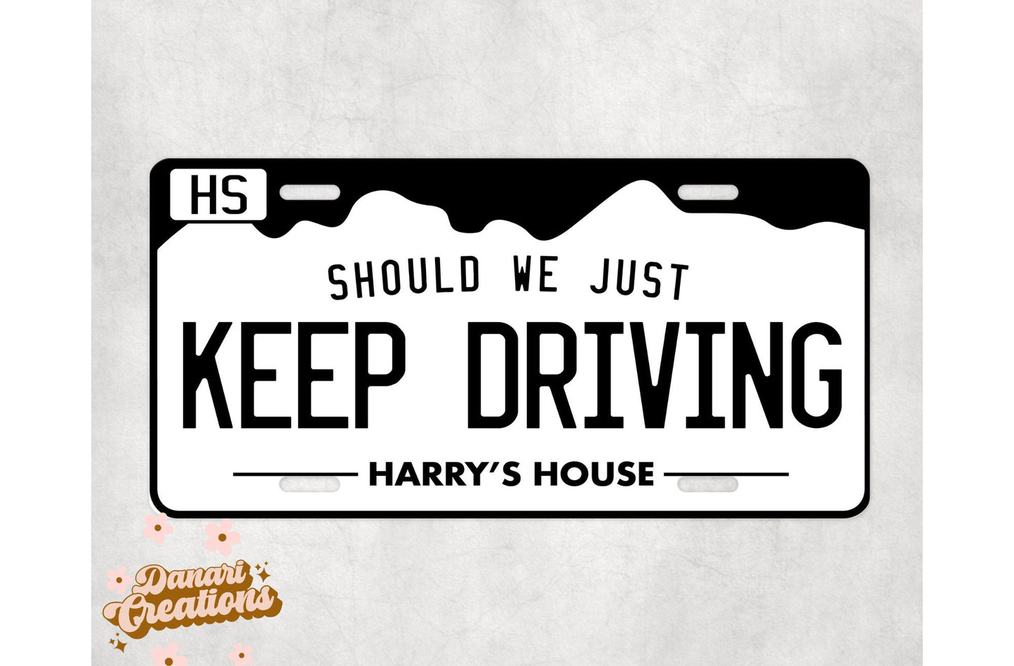 Should We Just Keep Driving Vanity License Plate