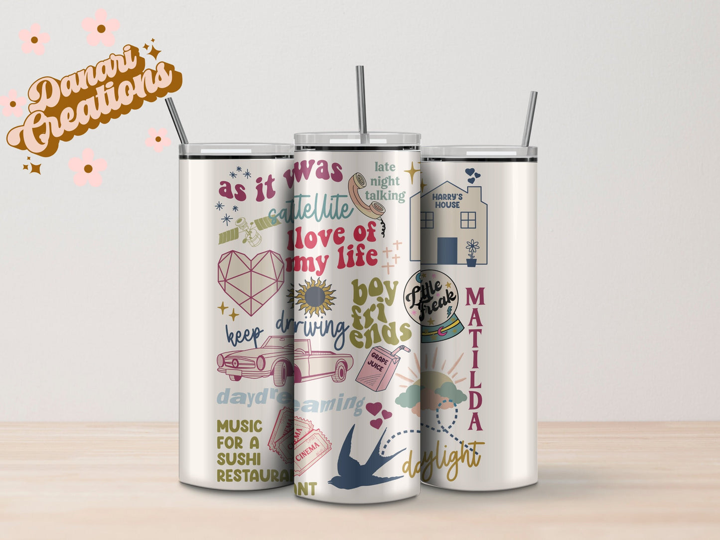 Harry's House Track List Tumbler 20 oz | HS Cup