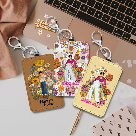 Harry Styles Card Holder Keychain | Credit Card Holder