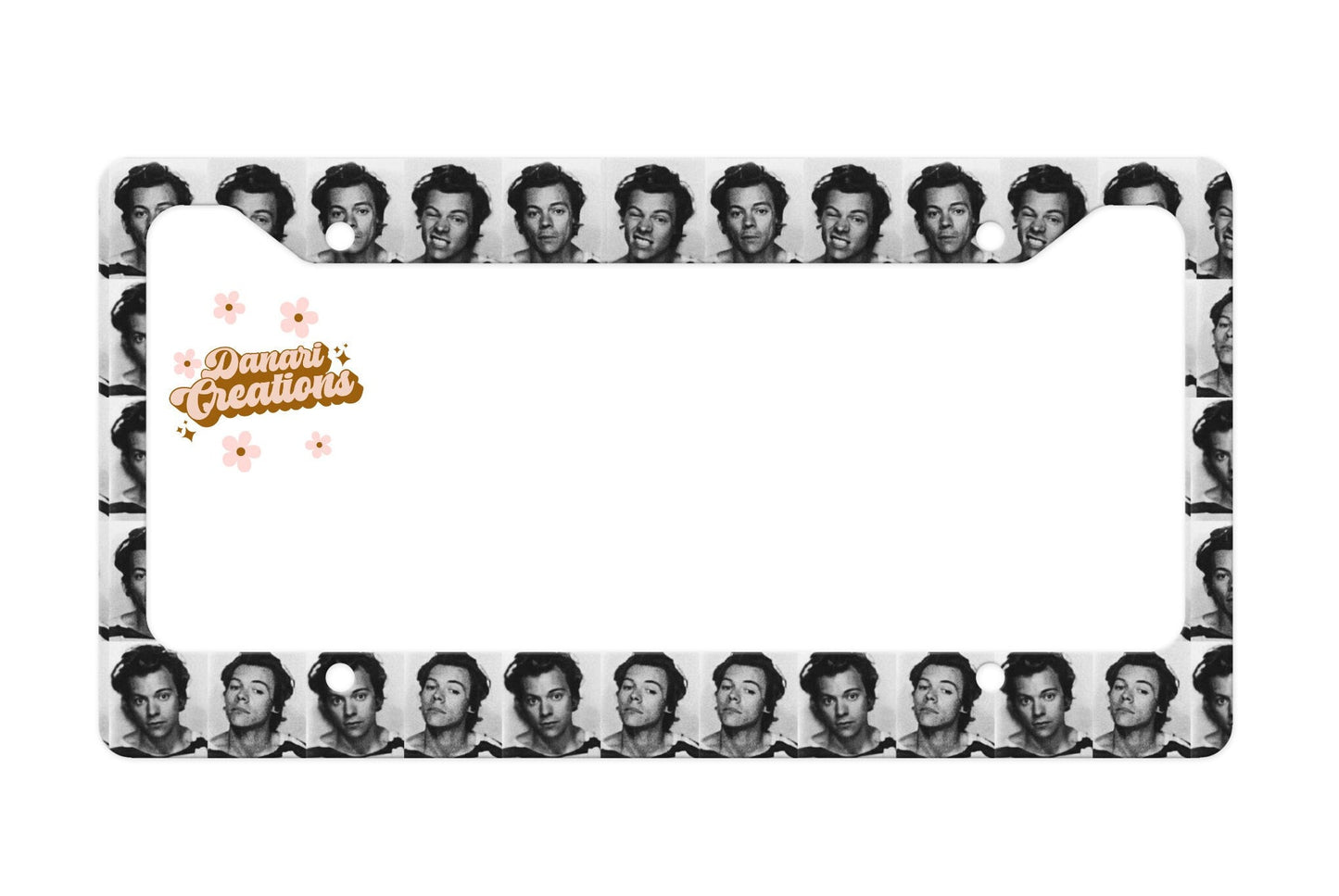 Harry Styles Photo booth License Plate Frame