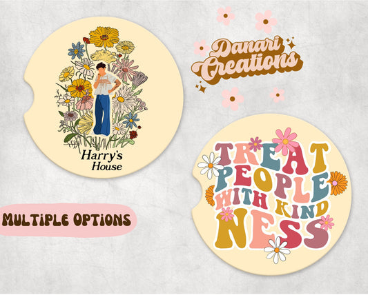 Harry Styles Car Coasters