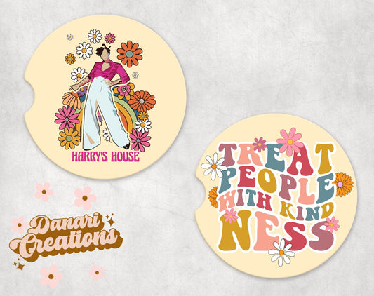 Harry Styles Car Coasters
