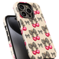 Checkered Coquette Phone Case