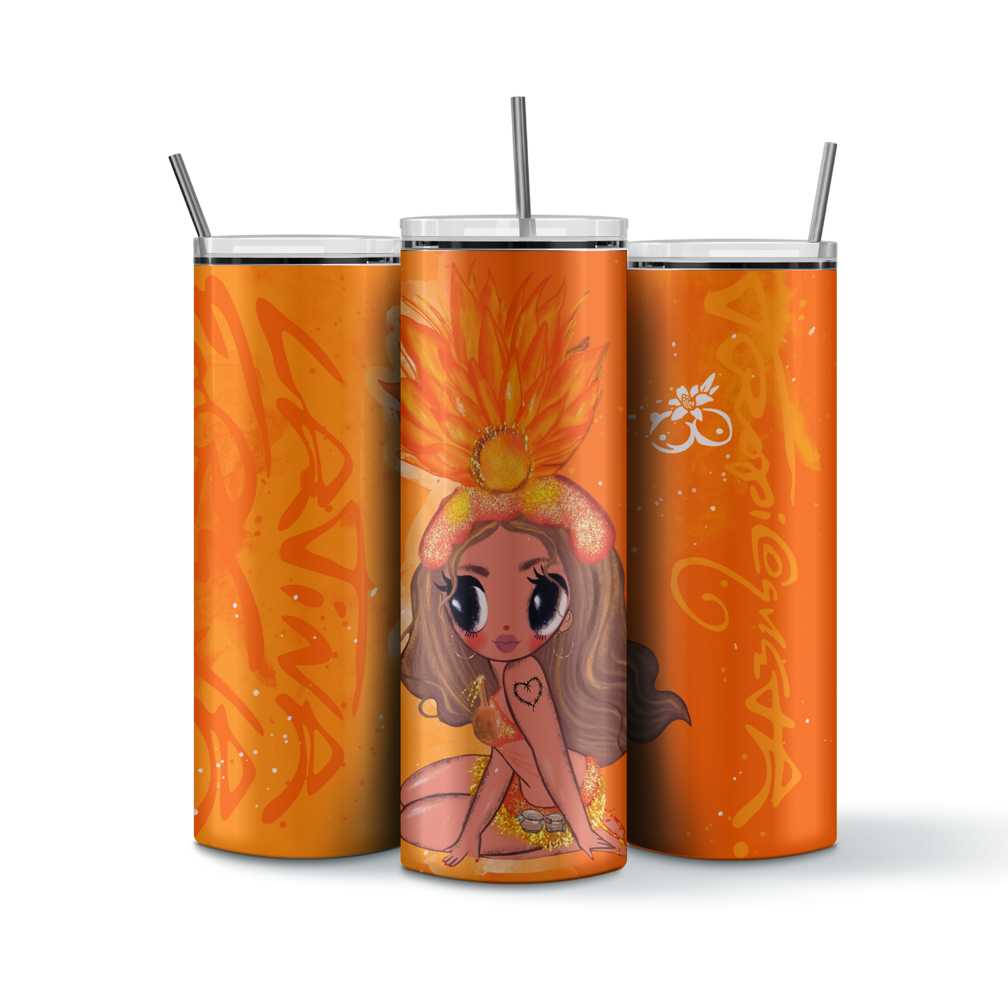 Tropicoqueta Stainless Steel Tumbler