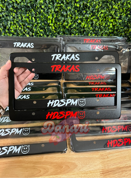 TRAKAS License Plate Frame