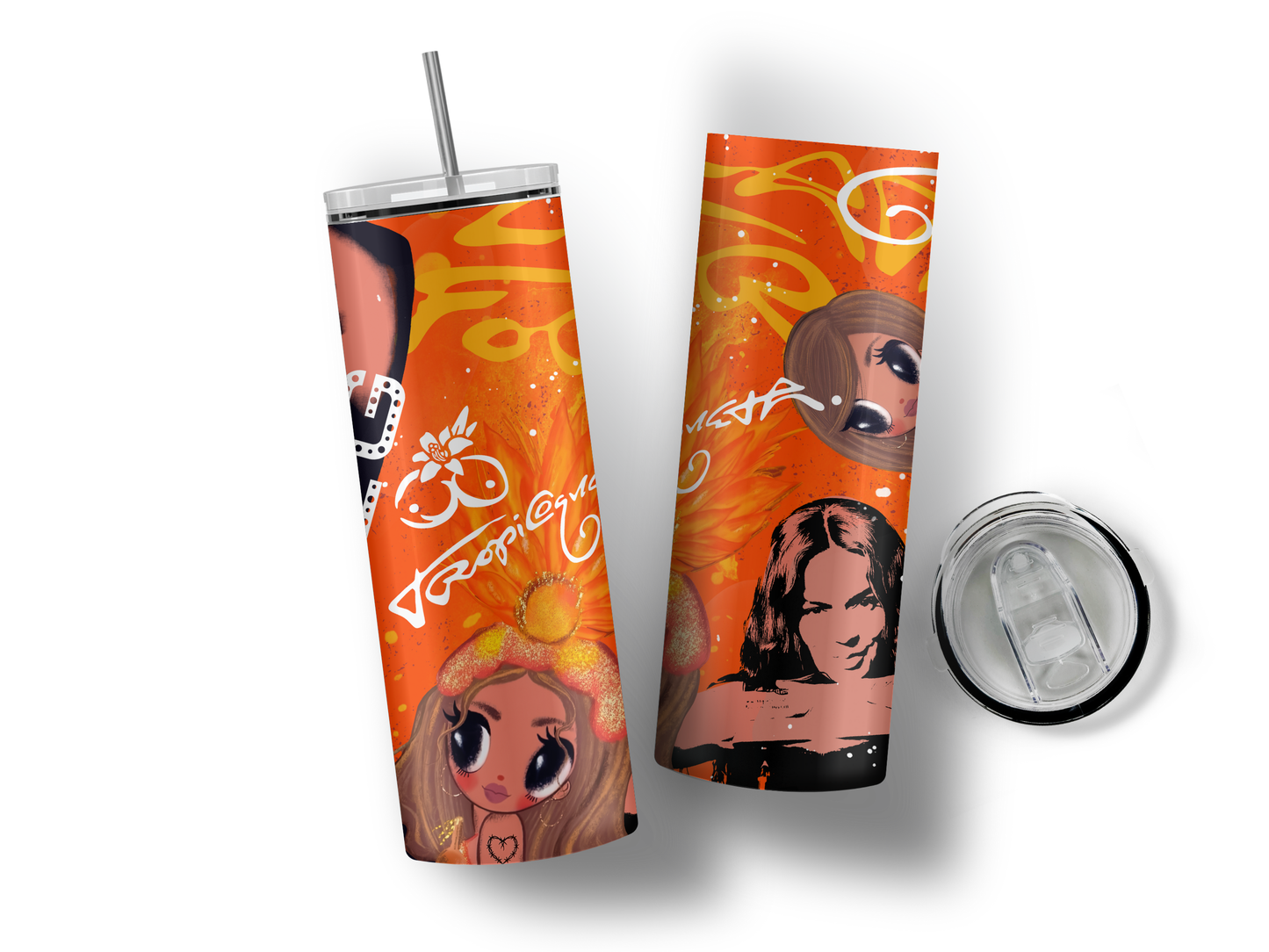 Tropicoqueta Stainless Steel Tumbler