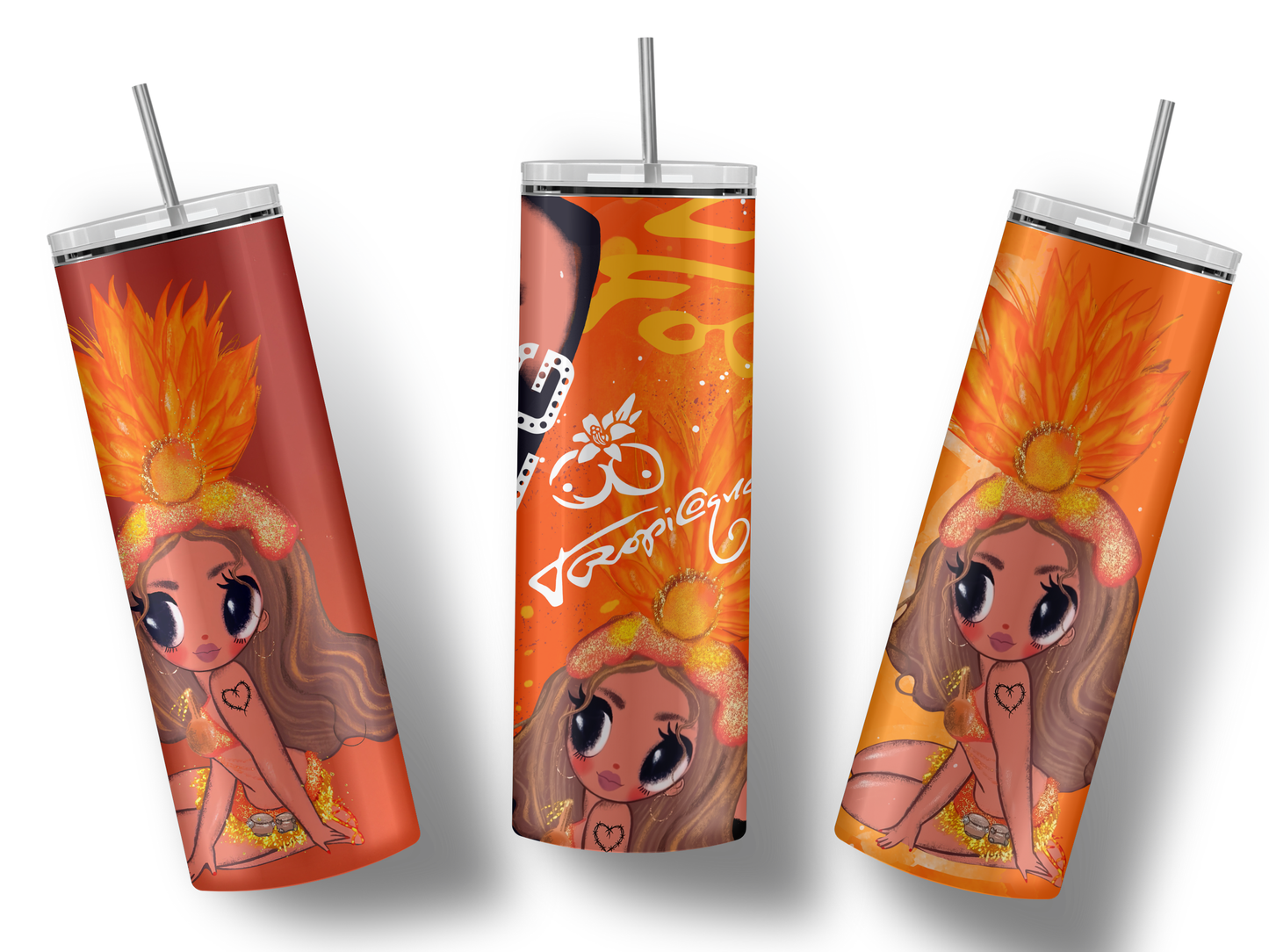 Tropicoqueta Stainless Steel Tumbler