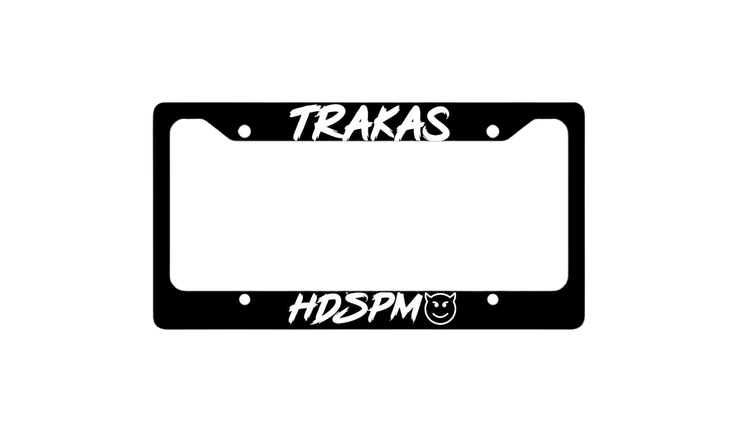 TRAKAS License Plate Frame