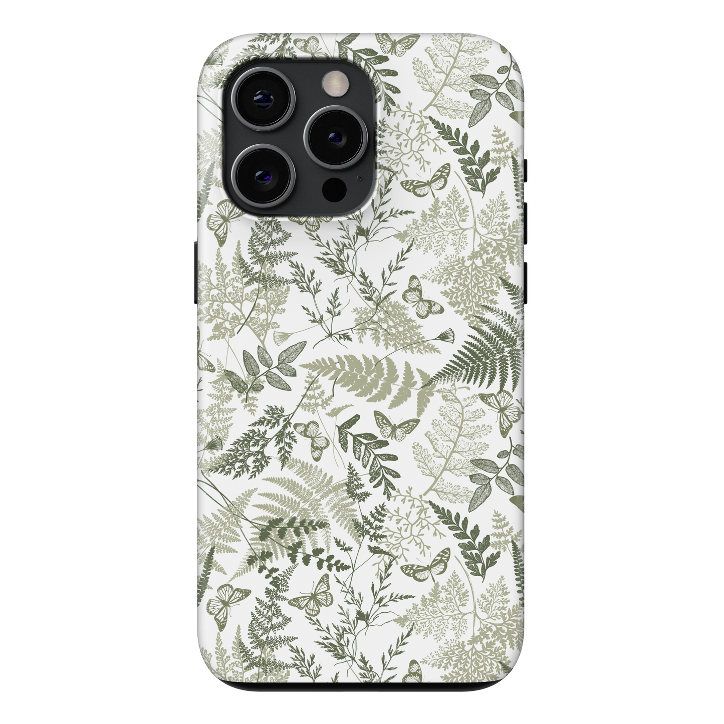 Sage Floral Garden Phone Case