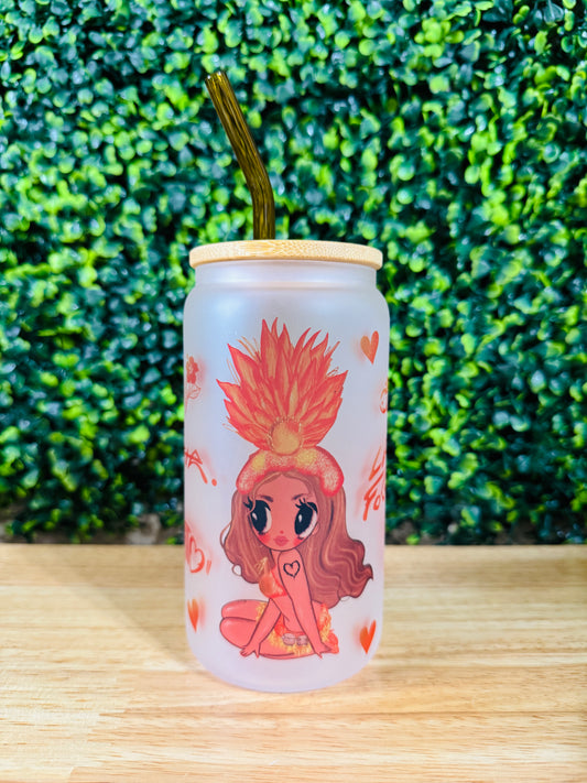 Tropicoqueta Glass Cup