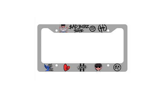 Sad Boyz 4 Life License Plate Frame