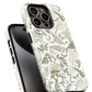 Sage Floral Garden Phone Case