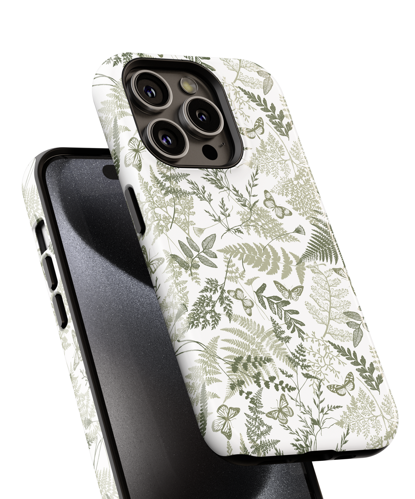 Sage Floral Garden Phone Case