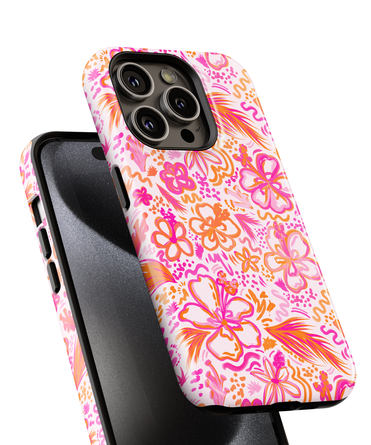 Tropical Hibiscus Phone Case