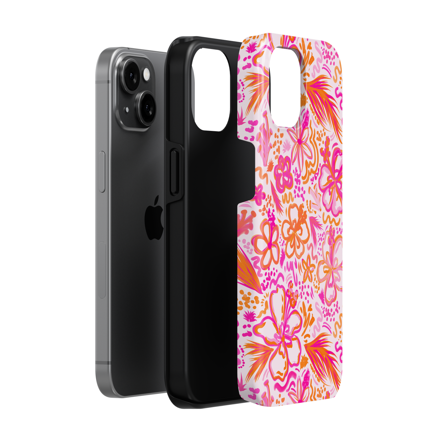 Tropical Hibiscus Phone Case