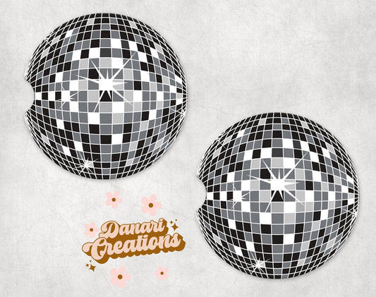 Disco Ball Car Coasters