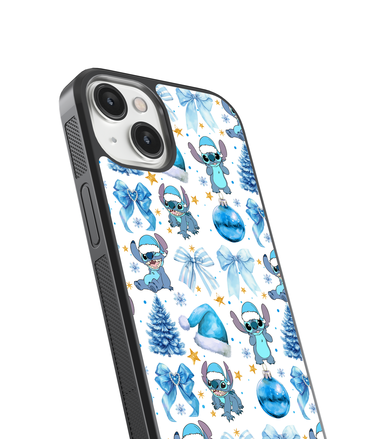 Stitch Christmas Coquette Phone Case