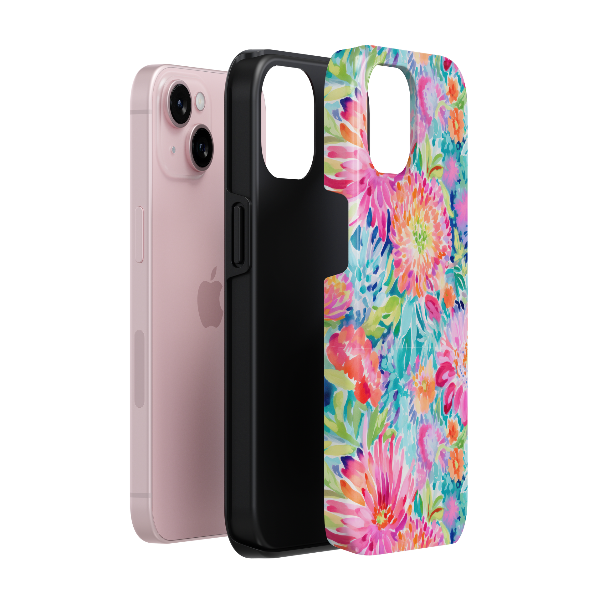 Preppy Floral Phone Case Danari Creations Preppy Floral Phone Case Danari Creations