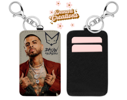 Rauw Alejandro Card Holder Keychain