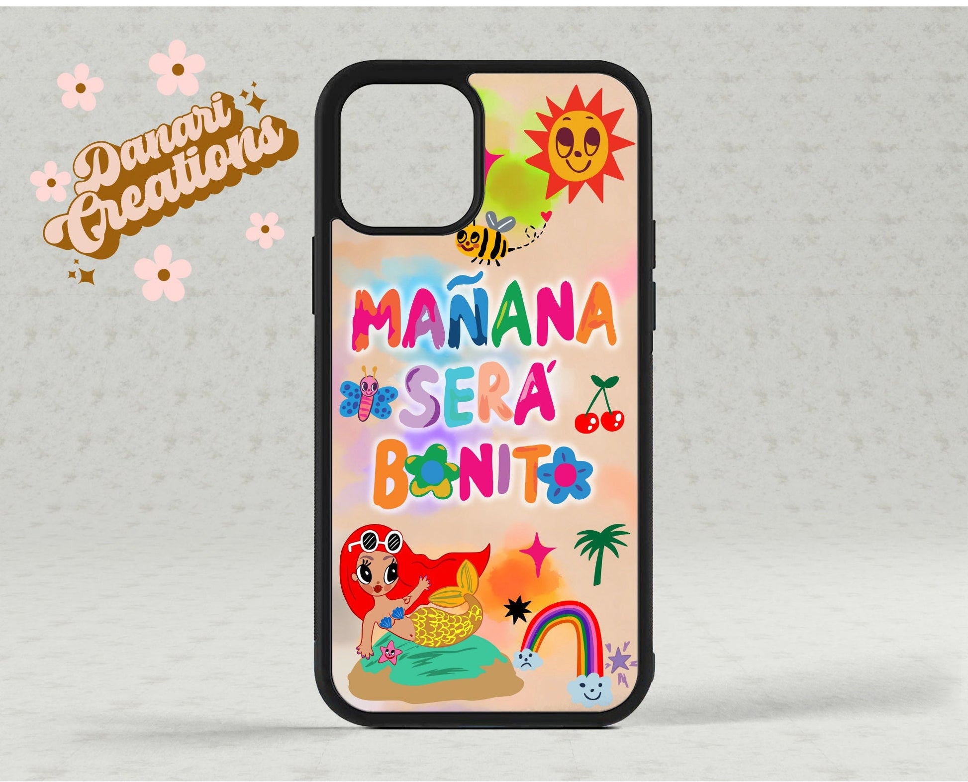Maana Ser Bonito Phone Case | Karol G Danari Creations Maana Ser Bonito Phone Case | Karol G Danari Creations
