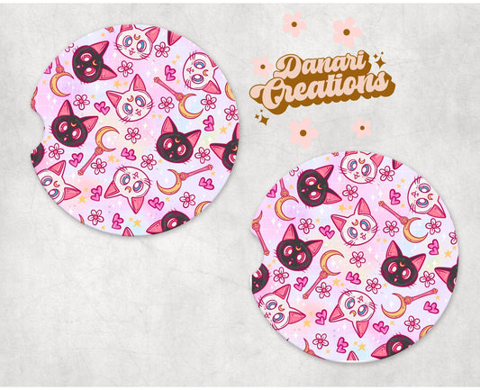 Sailor Moon Car Coasters