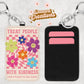 Treat People With Kindness Card Holder Keychain