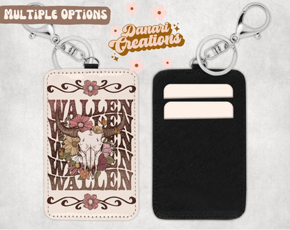 Wallen Card Holder Keychain