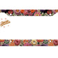 Floral Embroidery Print License Plate Frame
