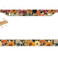 Floral Embroidery Print License Plate Frame