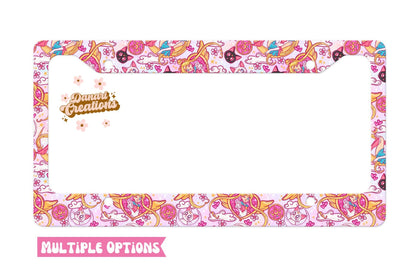 Sailor Moon License Plate Frame